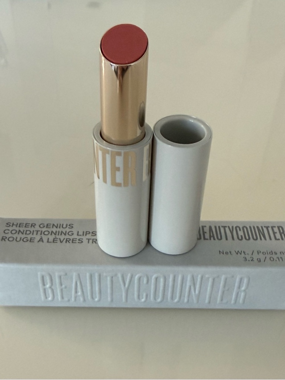 Beautycounter Sheer Genius Lipstick in Petal